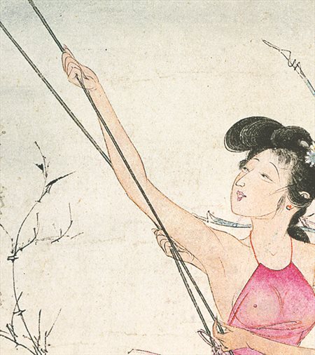 长阳-胡也佛的仕女画和最知名的金瓶梅秘戏图